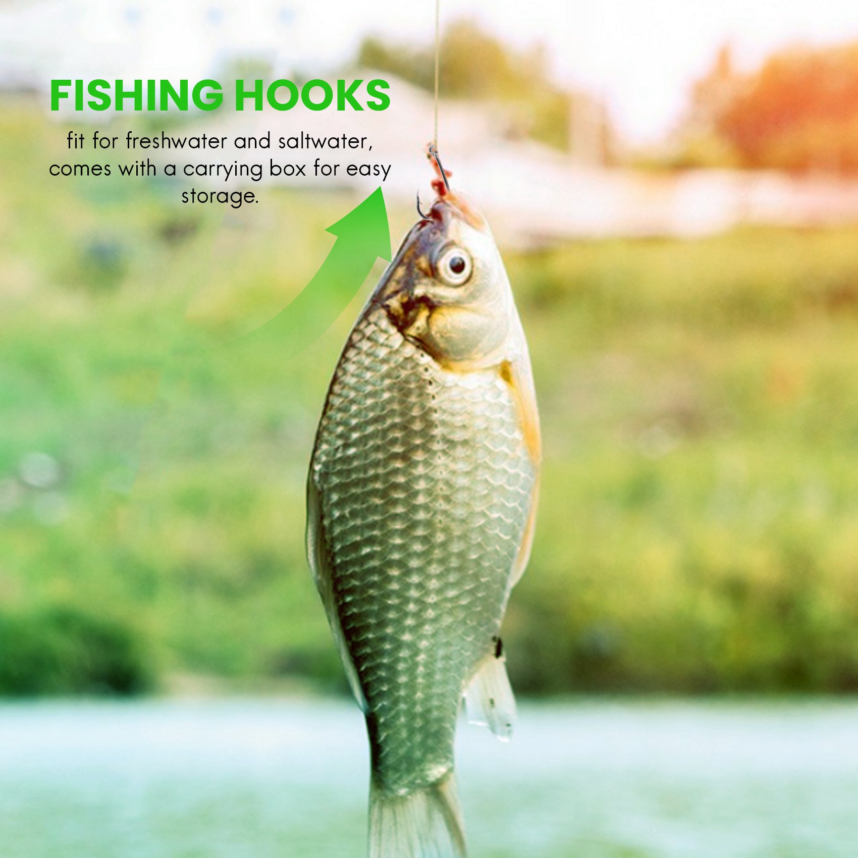 New arrival  500Pcs/Set Mixed  - Fishing Hook Size review and price