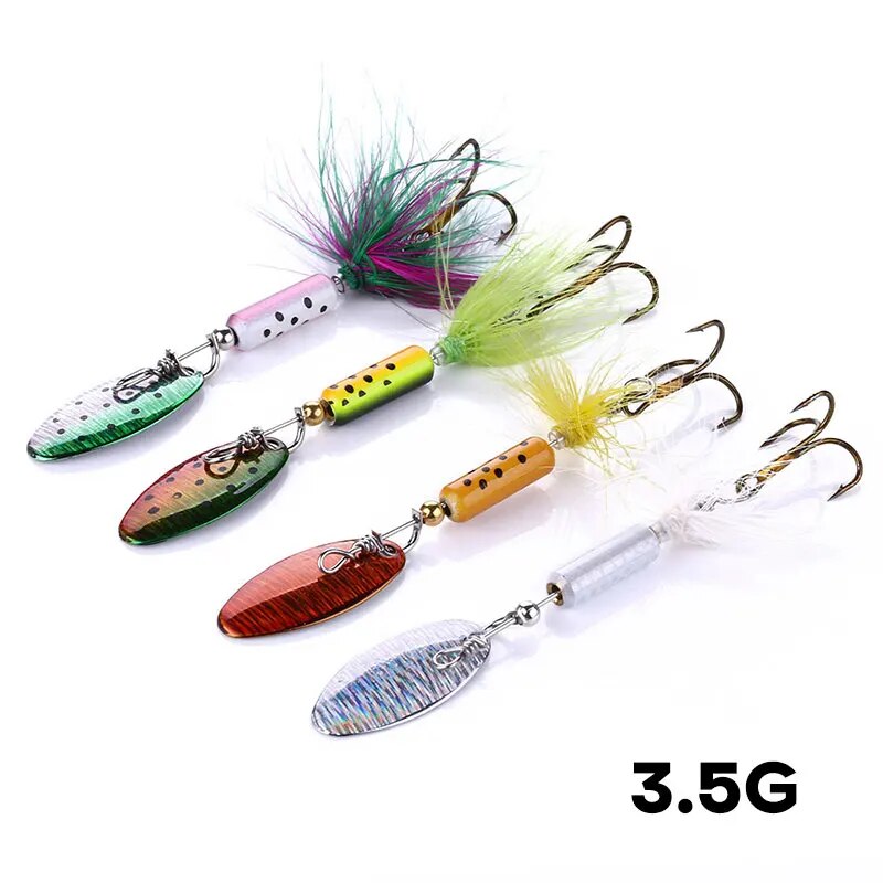 Metal VIB Lures 1PCS 3.5g Feat - Fishing Hook Offset review and price