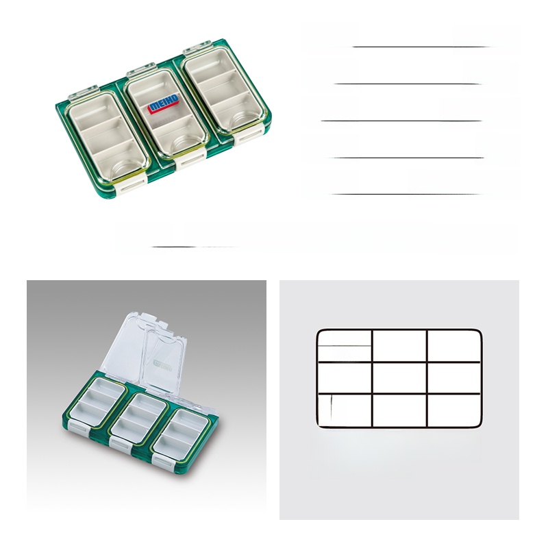 Meiho Fishing Box Small Access - Fishing Hook Box review and price