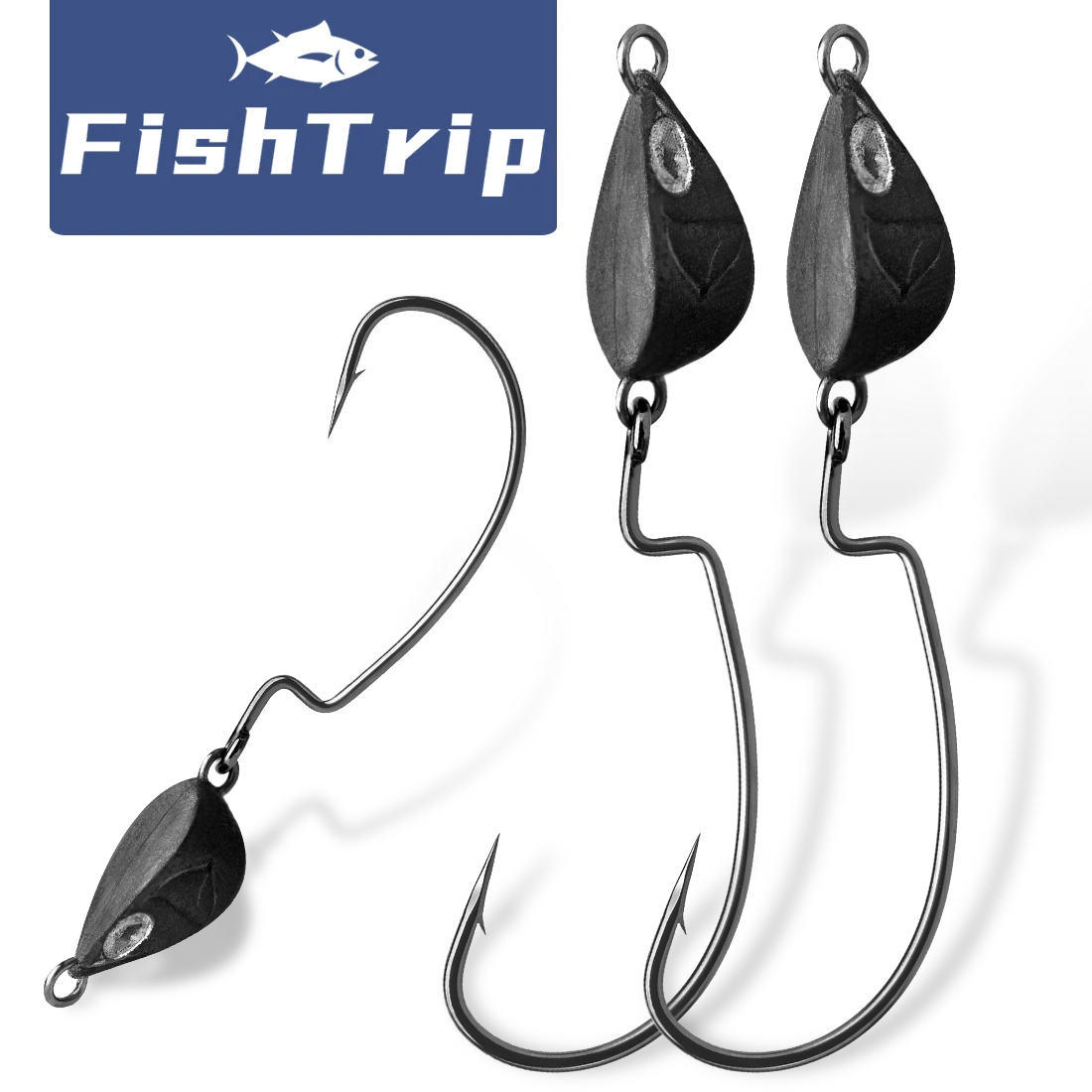 FishTrip 10Pcs Jig Head Fishin - Fishing Hook Assortment review and price